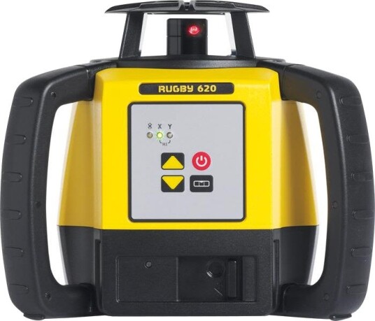 Leica Rugby 620 Rotasjonslaser Med Lasermottaker Rod-Eye 160