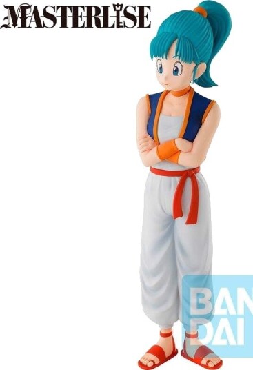 Northix Dragon Ball Bulma treningsfigur 21 cm samleobjekt statue