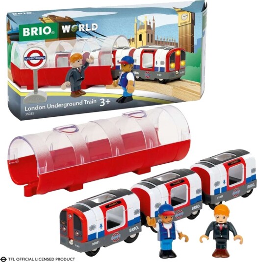 BRIO London Underground Train Trains of the World 36085 BRIO London Underground Train Trains of the World 36085