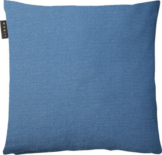 Linum Pepper putetrekk 40x40 cm Dyp havsblå