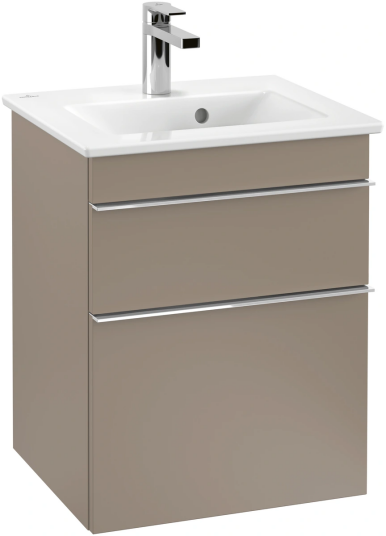 Villeroy & Boch Venticello Servantskap m/2 skuffer 466x590x425 mm Arizona Eik/Krom