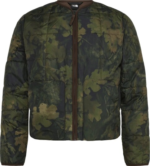 The North Face W Lhotse Lt Insulated Jacket Print WOODLAND GREEN YOSEMITE XL
