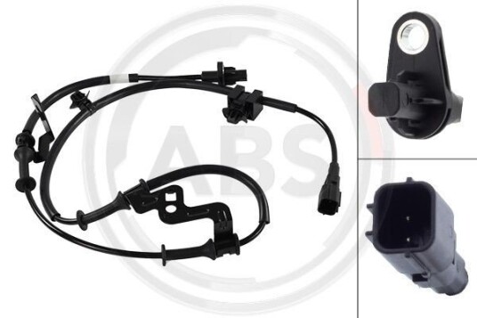 Sensor, ABS A.B.S. 33035