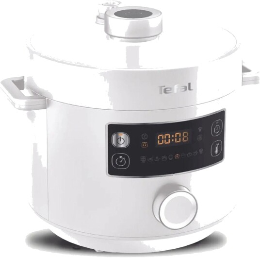 Tefal Turbo Cuisine CY754130 Multikoker 10 programmer 5L 1000W Hvit Tefal Turbo Cuisine CY754130 Multikoker 10 programmer 5L 1000W Hvit