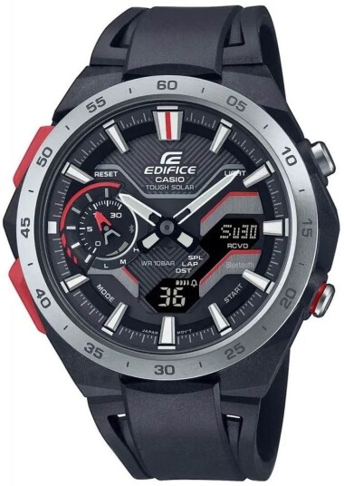 Casio Herreklokke ECB 2200P 1AEF Edifice Windflow Resinplast