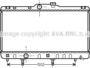 PRASCO TO2148 Radiator motorkjøling PRASCO TO2148 Radiator motorkjøling