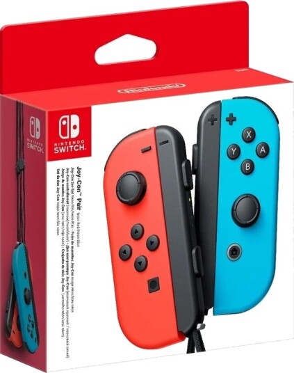 Nintendo Switch Joy-Con Pair Neon Red, Blue Nintendo Switch Joy-Con Pair Neon Red, Blue