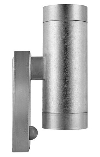 Nordlux Tin Maxi Double Utendørs Vegglampe w/Sensor Galvaniseret Stål
