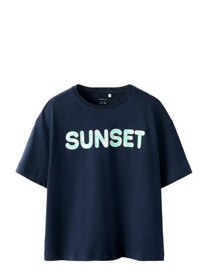 Name It Nkfvonaya Ss Rlx Top Noos Navy 122 128 Name It Nkfvonaya Ss Rlx Top Noos Navy 122 128