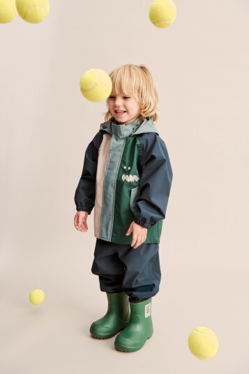 Liewood Pedia Rainwear Set Green 104