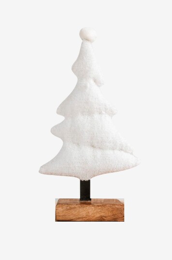 Zelected by HouzeDecember Tree GrandHvitJulepyntFra Homeroom