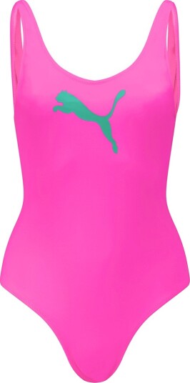 Puma Badedrakt Fluorescerende Rosa Puma Small Badetøy