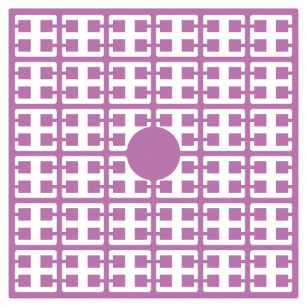 Pixelhobby Midi perler 442 lys lilla 2x2mm 140 piksler