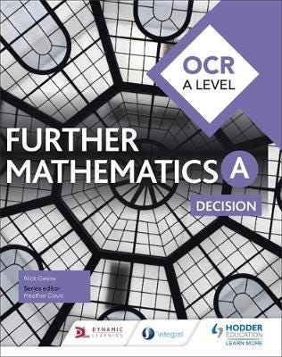 Ocr A Level Further Mathematics Discrete Av Nick Geere
