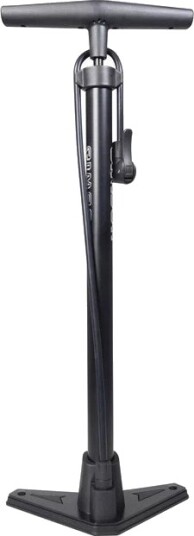 Simson H??ytrykk Sykkelpumpe Basic - 8 bar, st??l/plast, sort