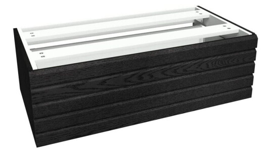 Vikingbad Sideskap Stav MIE Demi - Mål: B(60-90)Xh46xd29 cm Svart Eik / 90cm Vikingbad Sideskap Stav MIE Demi - Mål: B(60-90)Xh46xd29 cm Svart Eik / 90cm