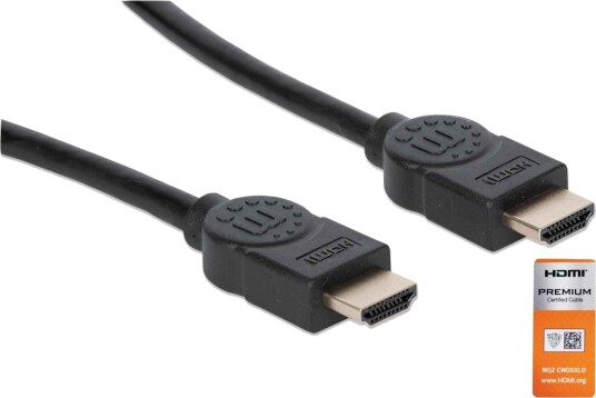 Manhattan MH Premium High Speed HDMI Cable HDMI-Male/HDMI-Male 4K 60