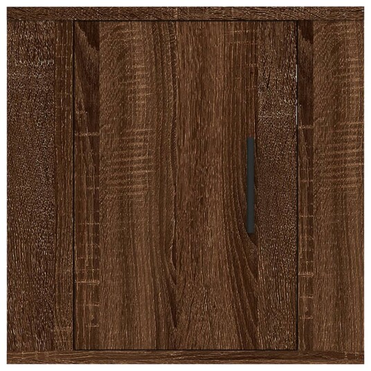 vidaXL Vegghengt TV-benk brun eik 40x34,5x40 cm 8720845667634