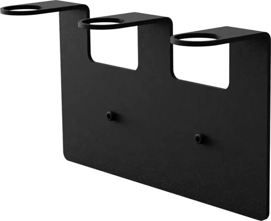 Nichba Design Soap Holder   Triple   Black   Black   ONE SIZE