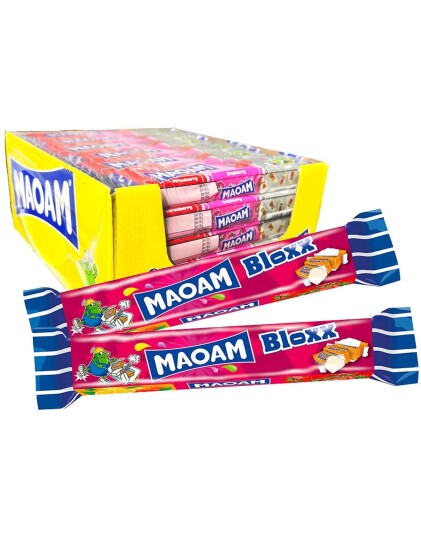 48 stk Haribo Maoam Bloxx Karamell   Hel Eske