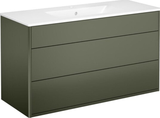 Gustavsberg Graphic møbelpakke, 100x41 cm, grønn Gustavsberg Graphic møbelpakke, 100x41 cm, grønn