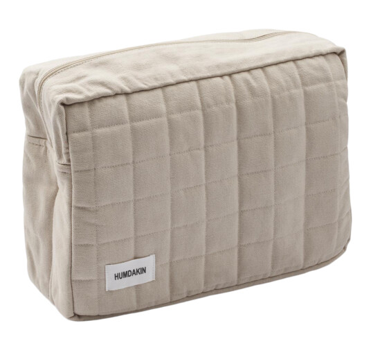 Humdakin Toalettmappe 22x14 cm light stone Humdakin Toalettmappe 22x14 cm light stone