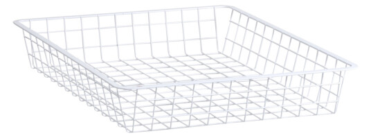 ELFA TRÅDKURV 427X527X85 MM HVIT
