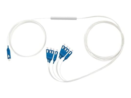 Qoltec Nettverksplitter Sc/Pc Enkeltmodus Til Sc/Pc Enkeltmodus 1.5 M 1.5 M Fiberoptisk G.657.A 54206