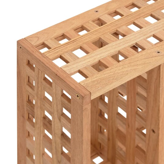 Vegghylle 49x15x49 cm heltre valnøtt 8720287220503