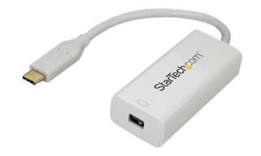 StarTech USB-C til Mini DisplayPort Adapter 4K 60Hz Hvit