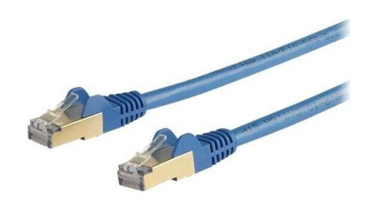 StarTech 5m CAT6a Nettverkskabel - Snagless RJ45 S/UTP - Blå
