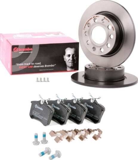 BREMBO BRB3405N0009 Bremseskiver og -klosser