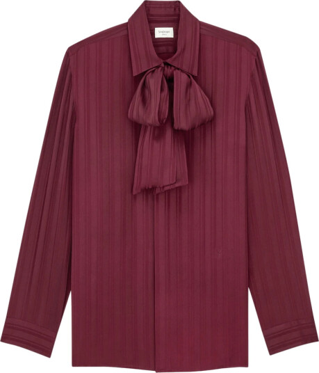 Saint Laurent Dame Bluser & Skjorter Rød M, Saint Laurent Dame Bluser & Skjorter Rød M,