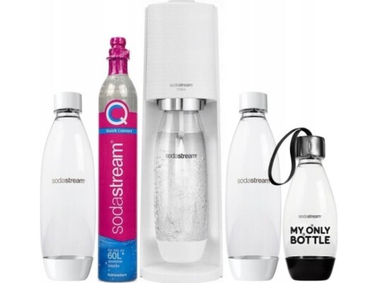 SodaStream Terra White Värdeförpackning med 3 flaskor