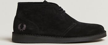 Fred Perry Hawley Suede Chukka Boot Black