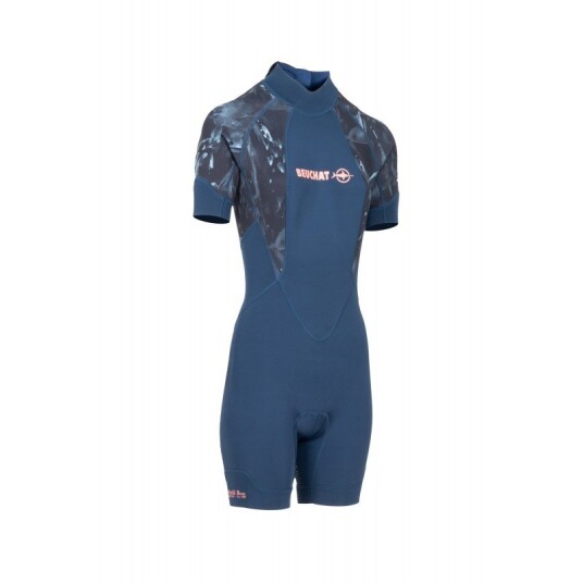Beuchat Atoll shorty BZ Seaweed dame 2 mm blå Beuchat Atoll shorty BZ Seaweed dame 2 mm blå