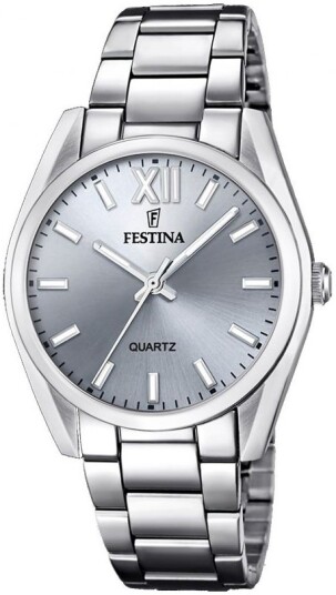 Festina Dameklokke F20622 J Boyfriend Grå/Stål Ø36.8 mm Festina Dameklokke F20622 J Boyfriend Grå/Stål Ø36.8 mm