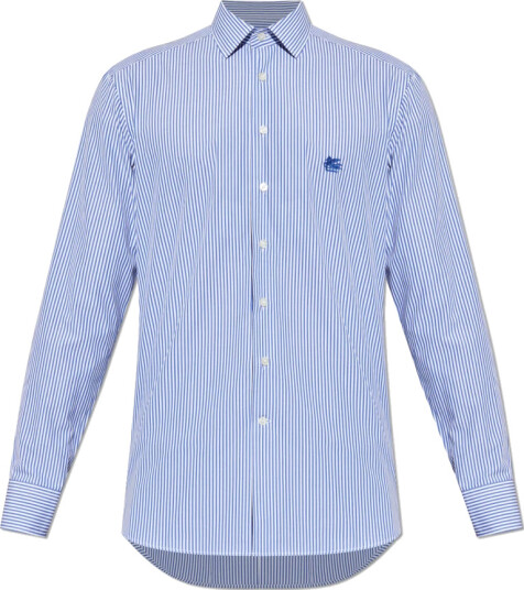 Etro Herre Skjorter Blå 2XL,