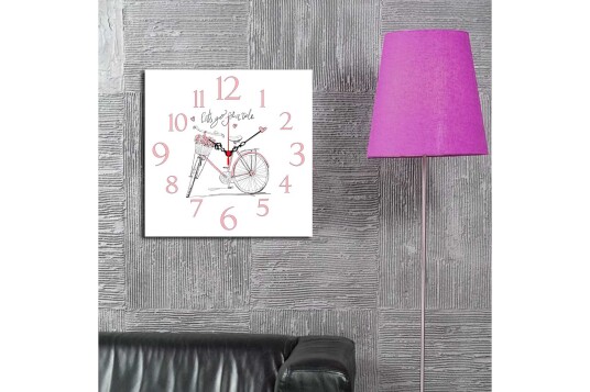 Decorative MDF Clock 40x40