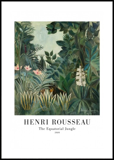 The Equatorial Jungle Plakat / 40x50