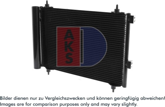 Kondensator, klimaanlegg AKS DASIS 162003N Kondensator, klimaanlegg AKS DASIS 162003N