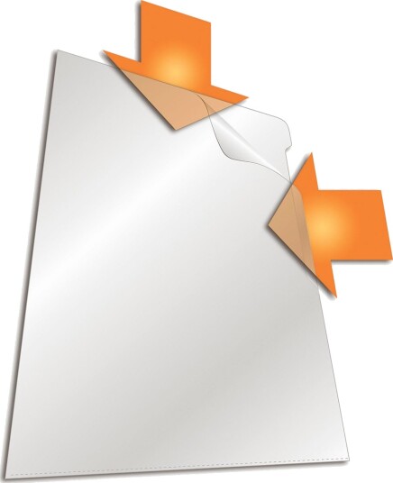 Durable Plastlomme A4 10 stk Transparent