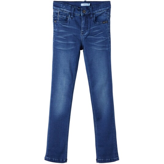 Name It Dark Blue Denim Silas Xslim Jeans Noos 152