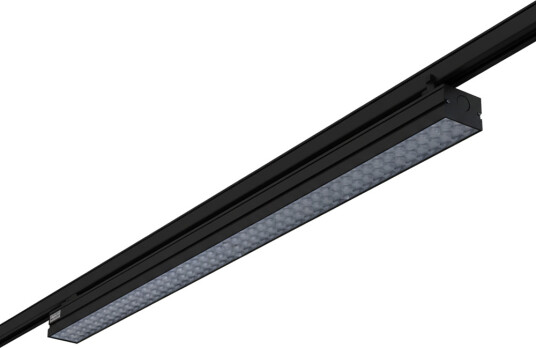 Ledlife 38W 3 faset LED lysskinne 170 lm/W 115 cm sort til kontor og butikk Dimbar : Ikke dimbar Farge på huset : Svart Kulør : Nøytral