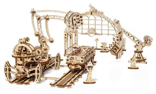 Ugears 70032 Rail Mounted Manipulator Ugears 70032 Rail Mounted Manipulator