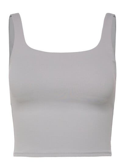 Weekday Cropped Sports Top Grey L Weekday Cropped Sports Top Grey L
