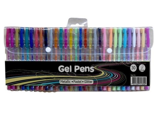 Gelepenn Metallic Glitter Pastel (30) Gelepenn Metallic Glitter Pastel (30)