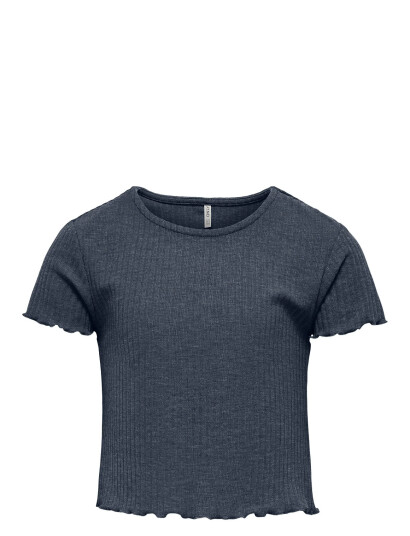 Kids Only Kognella S/S O-Neck Top Noos Jrs Navy 122-128