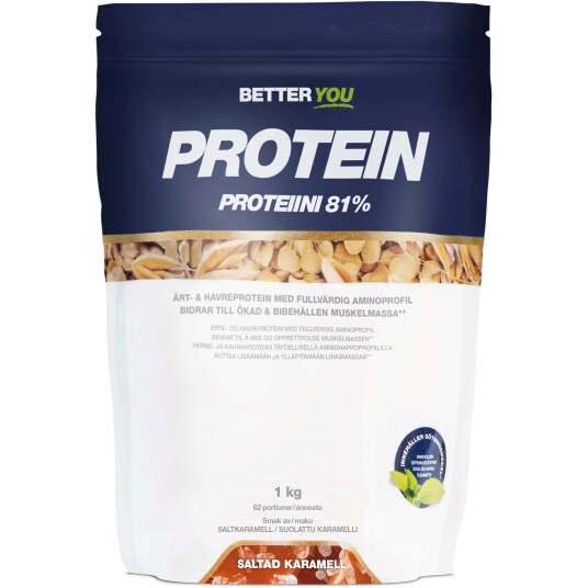 Better You Ärtoch havreprotein Salted Caramel 1000 g Better You Ärtoch havreprotein Salted Caramel 1000 g