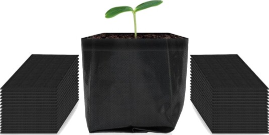 Nursery Bags 2 L Stoffpotte for Frøplanter og Stiklinger Nursery Bags 2 L Stoffpotte for Frøplanter og Stiklinger